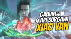 Xiao Yan Menggabungkan 4 Api Surgawi - Battle Throught The Heaven 82