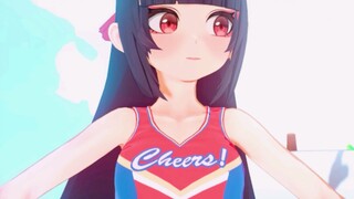 小云堇的拉拉队服装意外合适捏！