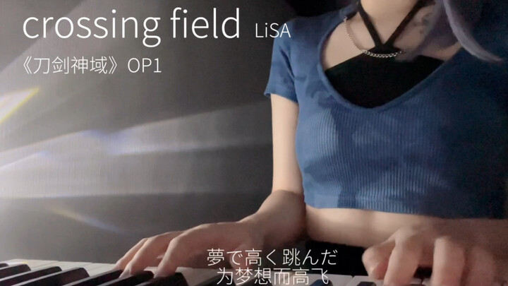 22秒短视频 - 刀剑神域《crossing field》翻唱