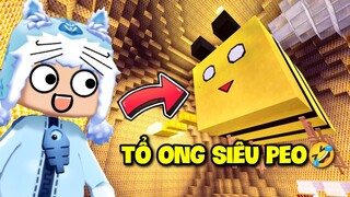 MEOWPEO BỊ BIẾN THÀNH ONG CHÚA! THỬ THÁCH KHÁM PHÁ TỔ ONG SIÊU PEO TRONG MINI WORLD VÀ CÁI KẾT