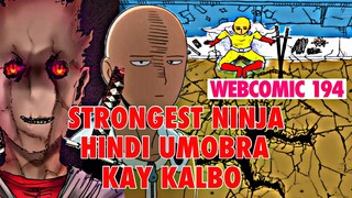 SAITAMA aksidenting napatay ang  pinakamalakas na NINJA | One Punch Man Chapter 194 (webcomic)