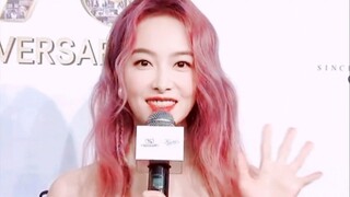 【Tống Thiến】Quả nhiên là xuất thân từ thần tượng nữ! Màu tóc hồng tím này quá đỉnh luôn!