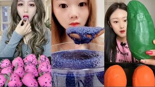 [ASMR] THÁNH ĂN ĐÁ| Ăn Đá lạnh, chocola đông lạnh đa màu sắc| Ice Eating MUKBANG SATİSFYİNG#244