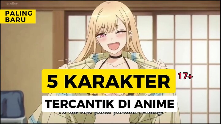 5 KARAKTER WAIFU TERCANTIK ‼️ YANG TERAKHIR NO COUNTER ‼️ #anime #waifu #KreatorBstationTahun2022