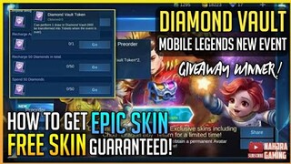 Free Epic Skin | Diamond Vault Event Mobile Legends