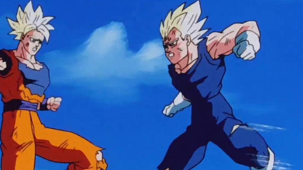 4K quality] Dragon Ball mv (Buu Chapter) Fateful duel! Son Goku vs Vegeta -  Bilibili