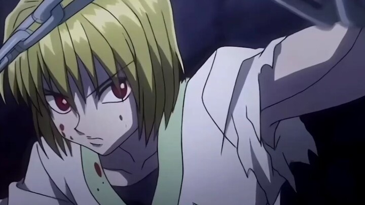 kurapika with red eye 🥵