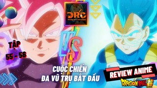 Review Dragon Ball Super 55-56 ĐẾN TƯƠNG LAI ĐỂ ĐẤU VỚI GO-KU-ĐEN NHƯNG MÀ ..🌈| Tóm Tắt Dragon Ball