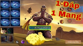 LIÊN QUÂN : Raz Lên Đồ Troll Game Ai Ngờ Học Được Môn Võ Đặc Biệt 1 Đáp Có Ngay 1 Mạng