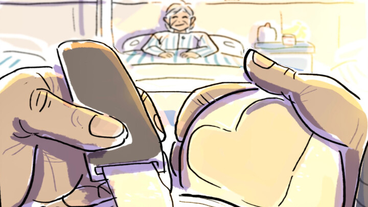 Ketika sebuah pir perlahan-lahan berubah menjadi segelas jus pir