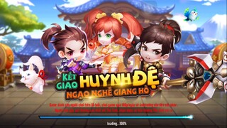 Trải nghiệm game mới : Kiếm Khách CaCa - Nhất Đao Độc Hành - Cưỡi Lừa Ngạo Thiên Hạ || Đồ Hoạ ChiBi