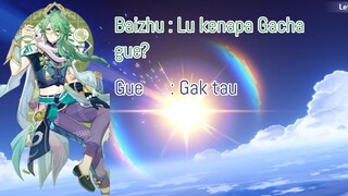 Gacha BaiZhu paling datar yang ada di Genshin Impact