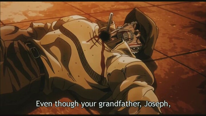 Jotaro Vs. Dio Fullfight part1[480p] JoJo's