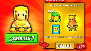 ⚠️ CÓMO CONSEGUIR la *SKIN DEL BOXEADOR DORADO* en STUMBLE GUYS ✊🏻 Filtración NO confirmada