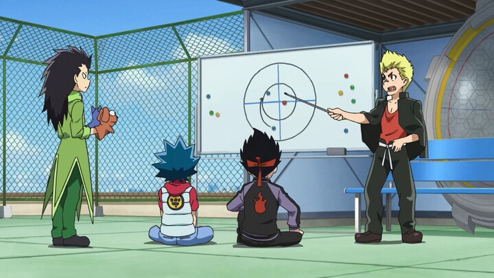 BEYBLADE BURST Hindi Episode 8 He's Strong! The Heavenly Horusood!!