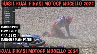 MARC MARQUEZ JATUH! MARTIN REBUT POLE | KUALIFIKASI MOTOGP MUGELLO 2024