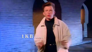 Rick Astley กับความเร็วอินเทอร์เน็ตที่บ้านเพียง 1KB 