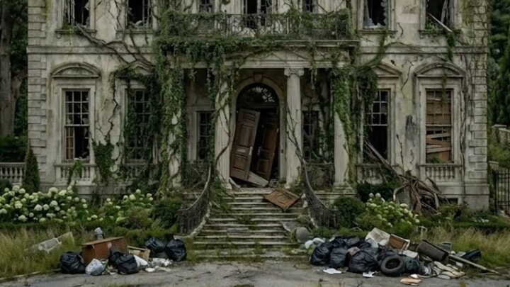 From Abandoned Ruin to Luxury Mansion