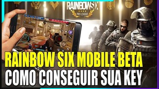 COMO BAIXAR A BETA DO RAINBOW SIX MOBILE, SUA KEY CHEGOU