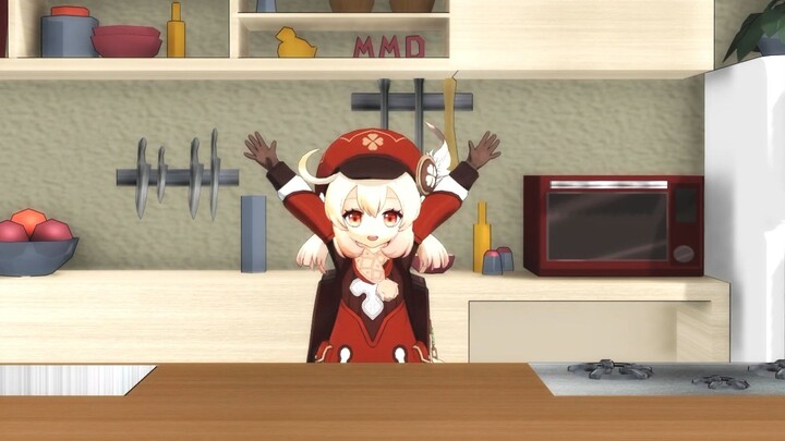 [Genshin Impact MMD] Klee's 3-minute cooking