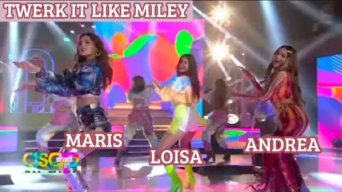 "TWERK IT LIKE MILEY" performance by Andrea, Maris and Loisa | Asap natin' to • March 06, 2022