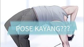 POSE KAYANG??? | Dynamic pose with ibis paint