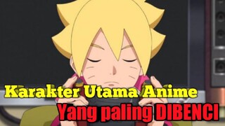 Wah wah waahh !! Inilah Karakter utama Laki-laki dalam Anime yang paling dibenci saat ini