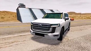 Flatbed Truck Mcqueen  _ Transportation with Truck - Pothole vs Car _469 - BeamN