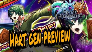 HART 4th anniversary unit preview | Grand Summoners