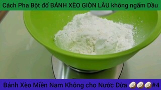 cách pha bột để làm bánh xèo giòn lâu không ngấm #4