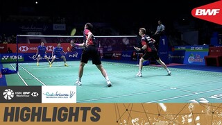 Closing quarterfinals match sees world champions Hoki/Kobayashi contest Astrup/Rasmussen