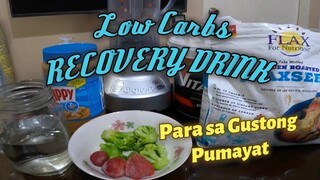 Recovery Drink para sa Isang Low Carb diet na SIKLISTA