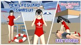 New Lifeguard Swimsuit Update | Easy Tutorial | Sakura School Simulator