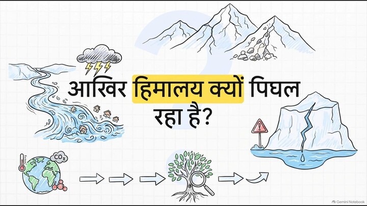 आखिर क्यों हिमालय पिघल रहा है?Why  Himalayan Glacier Melting