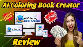 AI Coloring Book Creator Review –  Make Passive Income with No Design Skills
