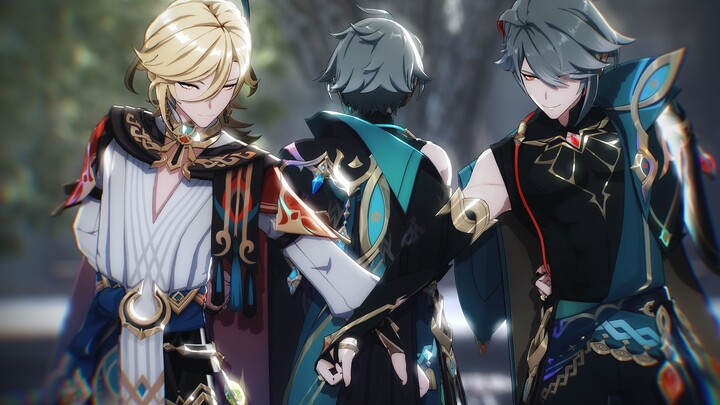 【原神MMD】紗痳【卡维＆艾尔海森x2】