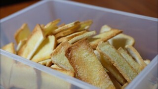ขนมปังกรอบอบเนย บาง กรอบ อร่อย thin slice crispy butter bread