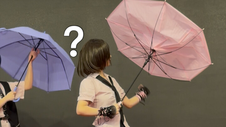 คราวนี้เสียร่มไปจริงๆ แล้ว【ฮิางุโมะ เอนะ｜ถ่ายสดร่มที่หายไป】