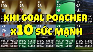 【GOAL POACHER x10】PLAYING STYLE DỄ CHƠI NHẤT VÀ x10 SỨC MẠNH | PES 2021 MOBILE | TAP MOBILE GAMES