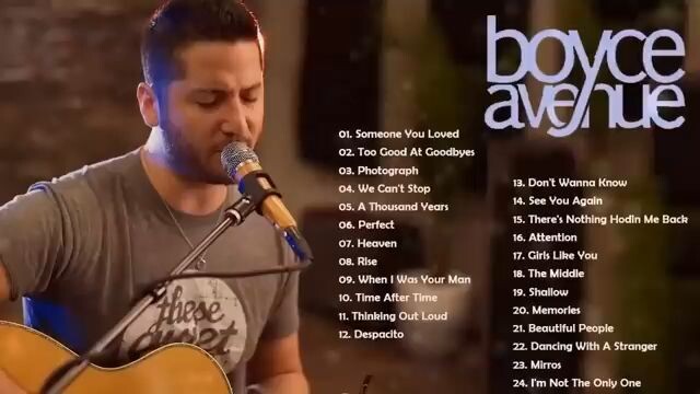 collection boyce avenue