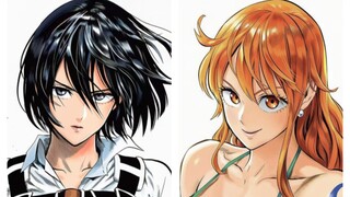 Other anime characters drawn in Yūsuke Murata's art style!