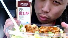 ASMR EATING SOUNDS - AJAM KECAP NOODLES