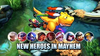 9 NEW HEROES IN MAYHEM - PLEASE NERF CYCLOPS TOO OP