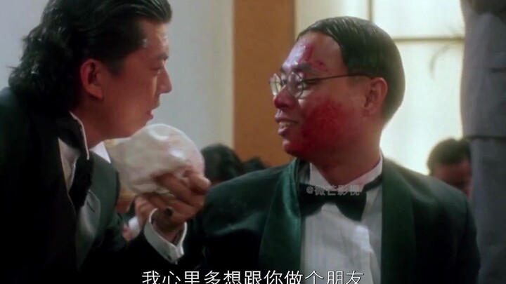 【粤语原声】盘点粤语中的搞笑对白名场面，李力持：今天我嗯得闲，听日call你