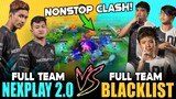 NONSTOP CLASH! NEXPLAY 2.0 vs. BLACKLIST INTL. in RANK! ~ MOBILE LEGENDS