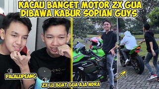 HELMKU MEMANG BOGO TAPI MOTOR ZX-25R KU BIKIN KAMU MELONGO🗿