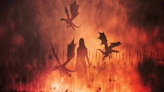 Game of Thrones explosive mashup, a tribute to the game of thrones, all seven seasons of high-energy