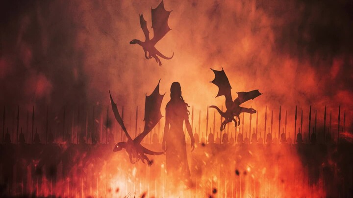 Mashup eksplosif Game of Thrones, sebuah penghormatan kepada Game of Thrones, semua tujuh musim deng