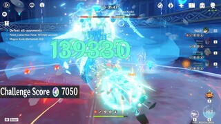 Anemo Resistance Can't Stop Xiao - Legend of the Vagabond Sword Challenge 3 7050 Score