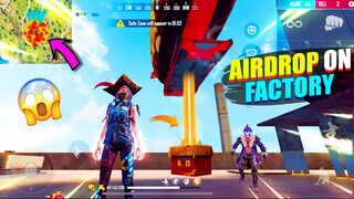 🥳 Luckiest Person Got Airdrop 😍 On Factory Roof - Garena Free Fire King Of Factory Fist Fight 5 🔥